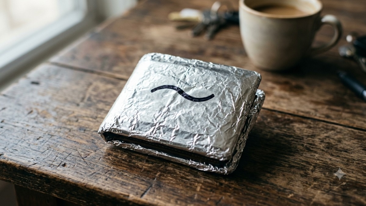 Why are people wrapping their wallets in aluminium foil? Viral hack to block wireless theft explained