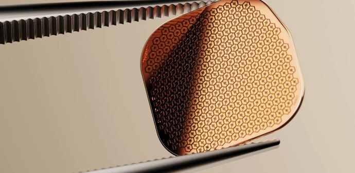 The Prima implant is designed for patients with geographic atrophy caused by age-related macular degeneration. (Photo: Bloomberg) The Prima implant is designed for patients with geographic atrophy caused by age-related macular degeneration. (Photo: Bloomberg)