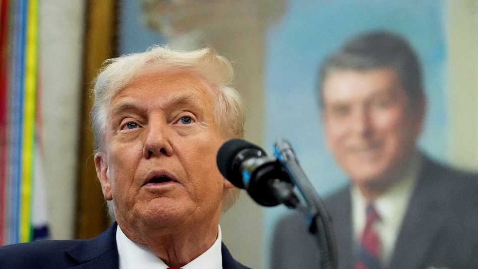 Speaking at the Oval Office, Trump said Iran was becoming "more and more serious" in negotiations with Washington, suggesting that ongoing discussions could still lead to a diplomatic breakthrough. Speaking at the Oval Office, Trump said Iran was becoming "more and more serious" in negotiations with Washington, suggesting that ongoing discussions could still lead to a diplomatic breakthrough.