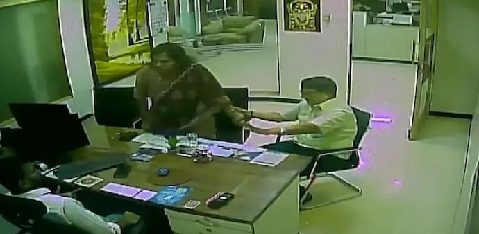The incident occurred on July 20 at the SBI NRI branch located in the Adyar area. The incident occurred on July 20 at the SBI NRI branch located in the Adyar area.