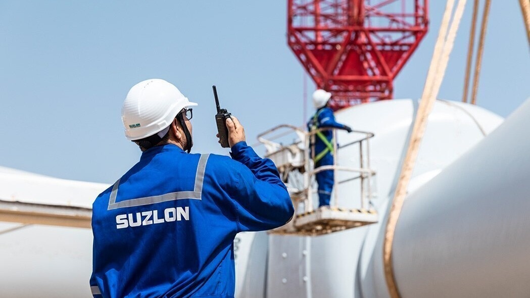 Shares of Suzlon Energy declined 2.95 per cent from the day's high of Rs 53.21 to Rs 51.64 on Tuesday, with its market capitalisation slipping below Rs 71,500 crore.
