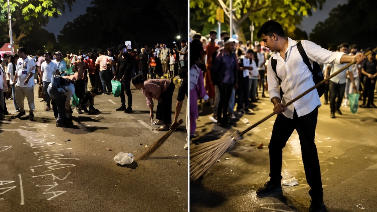 From slogans to sweeping: After the NEET UG protest, Gen Z students came back to clean Jantar Mantar 