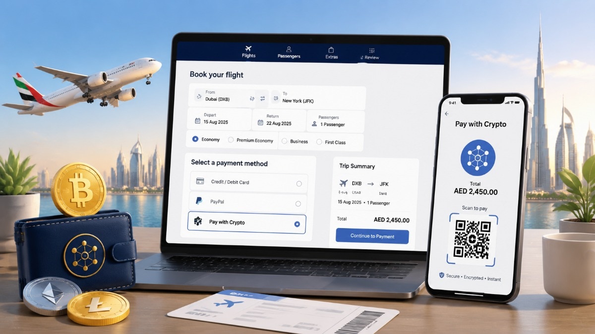 Emirates enables crypto payments on website and app as digital travel payments grow