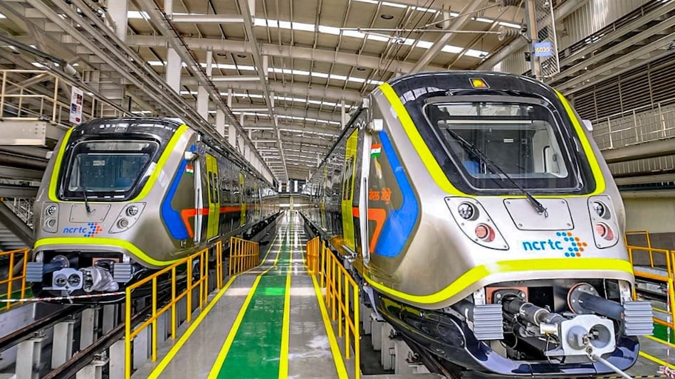 Modi inaugurates high-speed metro and Namo Bharat train Modi inaugurates high-speed metro and Namo Bharat train