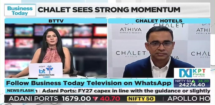 BTTV Exclusive conversation with Chalet Hotels management BTTV Exclusive conversation with Chalet Hotels management