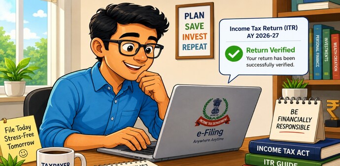 Filing your ITR is only half the job; if you don't verify it in time, the taxman treats it as if you never filed at all. Filing your ITR is only half the job; if you don't verify it in time, the taxman treats it as if you never filed at all.