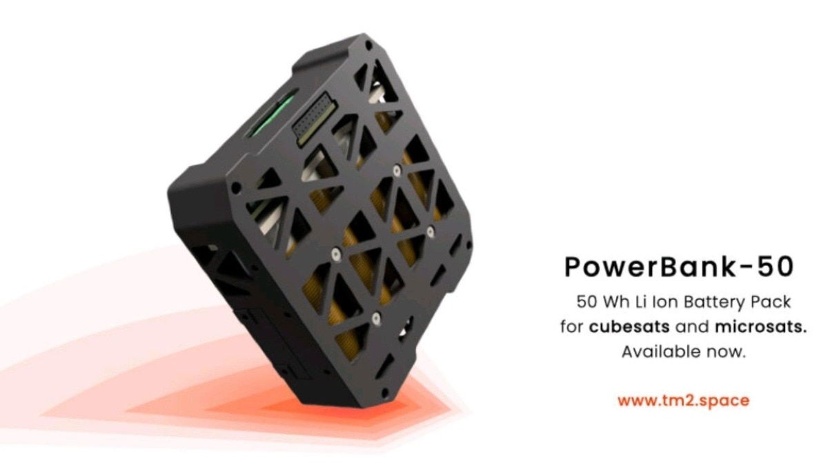 The battery can be configured for CubeSats as well as larger microsatellites, with an expected operational life of up to five years in low-Earth orbit.
