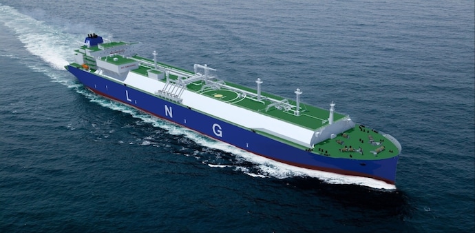 Qatar LNG shipment struck in Strait of Hormuz (Representational image) Qatar LNG shipment struck in Strait of Hormuz (Representational image)