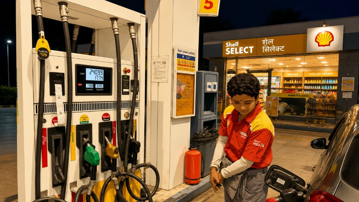 Wanting to know more, Vineeth asked how she had ended up working at the petrol pump.