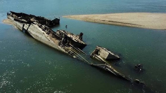 Across the continent, unusually high temperatures and limited rainfall have driven rivers including the Danube and Rhine rivers to exceptionally low levels.