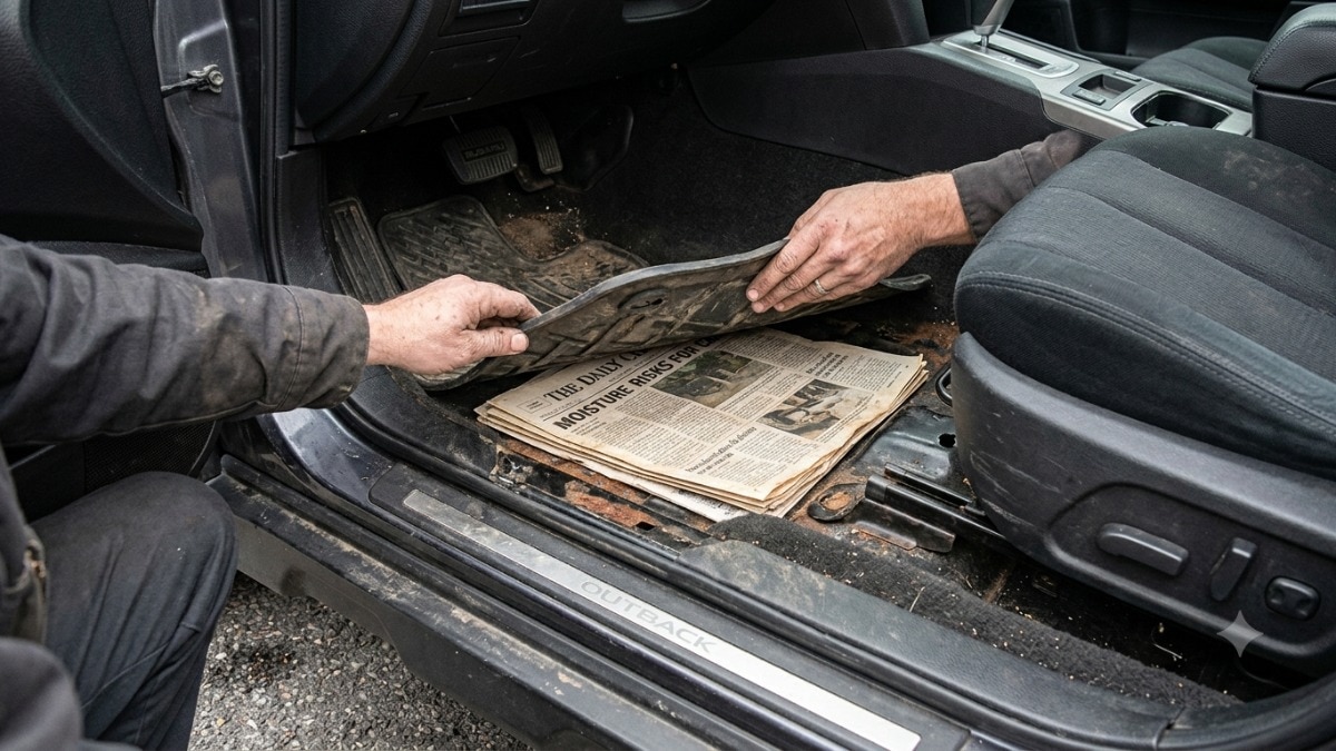Moisture trapped beneath vehicle floor mats is a silent threat to any car, gradually rusting out metal floor panels long before any damage becomes visible on the surface.