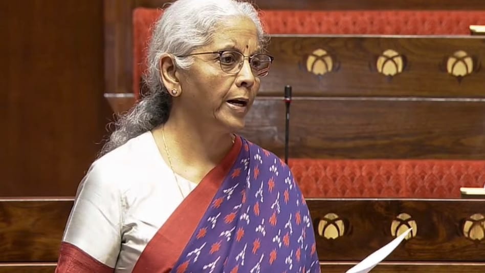 Finance Minister Nirmala Sitharaman Finance Minister Nirmala Sitharaman