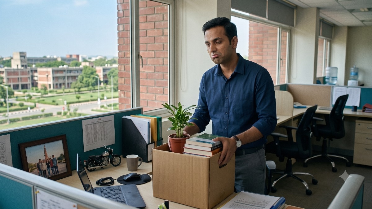 Employees resigned because he found the city "too boring" compared to Delhi (AI GENERATED)