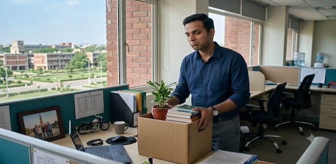 Employees resigned because he found the city "too boring" compared to Delhi (AI GENERATED) Employees resigned because he found the city "too boring" compared to Delhi (AI GENERATED)