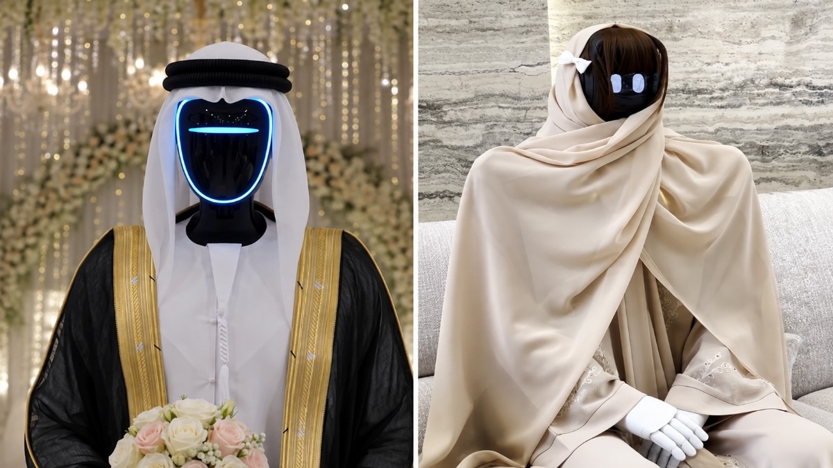 Till death do us part gets a sci-fi makeover: Dubai's viral robot Bu Sunaidah announces 'wedding' to fellow robot Moza, leaving the  internet amused & divided