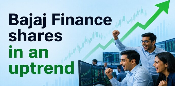 Bajaj Finance shares are up 10% in 5 days and rose 12% in the past 30 days. Bajaj Finance shares are up 10% in 5 days and rose 12% in the past 30 days.
