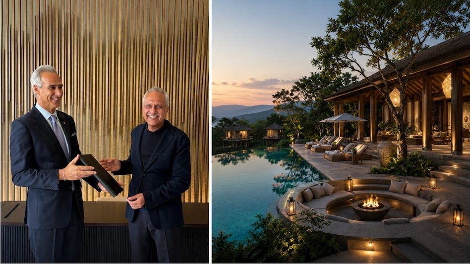 Arjun Oberoi, Executive Chairman, The Oberoi Group (left), said the partnership's resorts will be centred on immersive design, personalised service and wellness-driven guest experiences. Arjun Oberoi, Executive Chairman, The Oberoi Group (left), said the partnership's resorts will be centred on immersive design, personalised service and wellness-driven guest experiences.