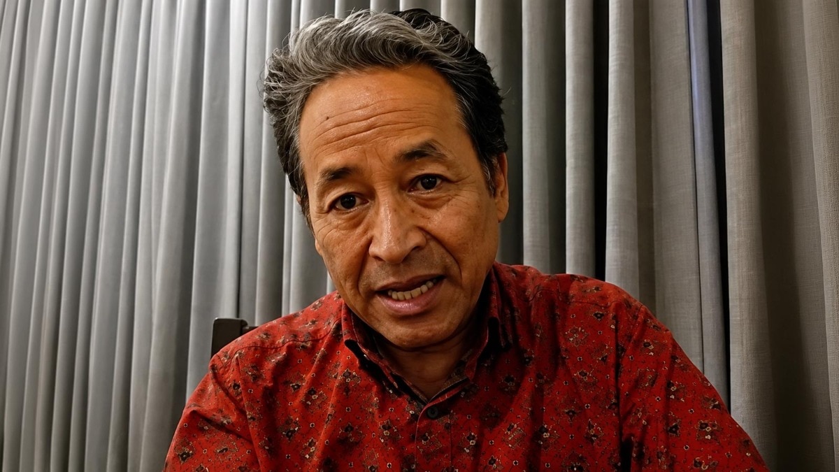Sonam Wangchuk joined the Abhijeet Dipke-led Cockroach Janta Party protest on the NEET issue and began his hunger strike on June 28 at Delhi's Jantar Mantar.