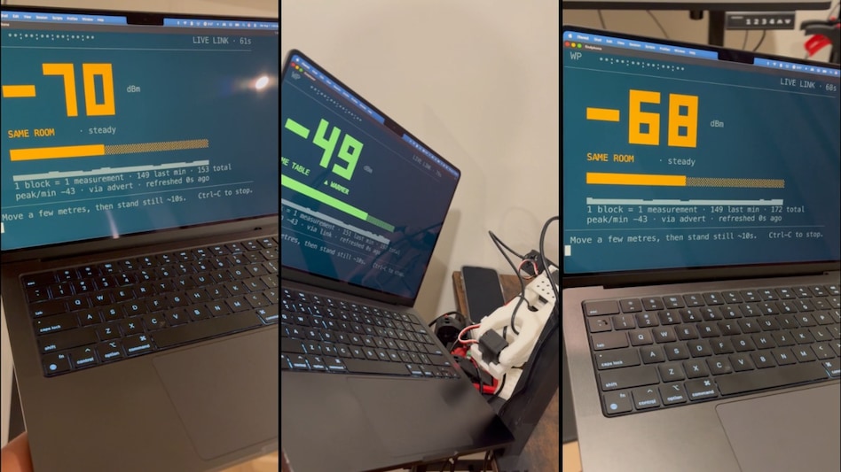 An AI-powered digital compass guided him to a spot his phone near a workstation, An AI-powered digital compass guided him to a spot his phone near a workstation,