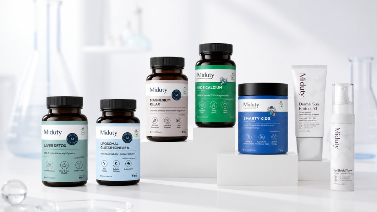 Miduty is one of the best nutraceutical brands in India