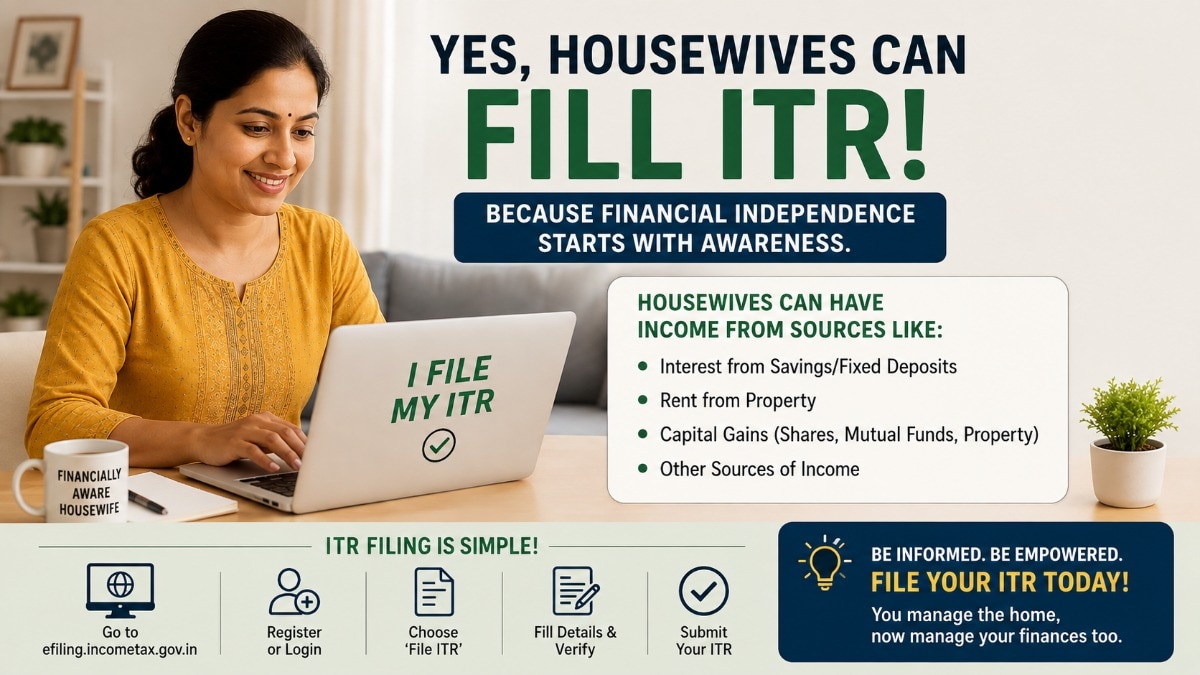 housewives can also file ITR