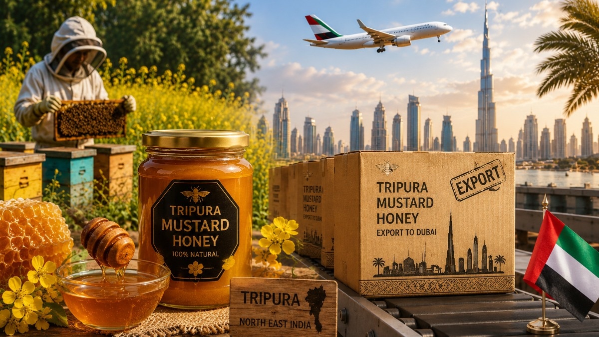 Tripura sends mustard honey to Dubai for the first time