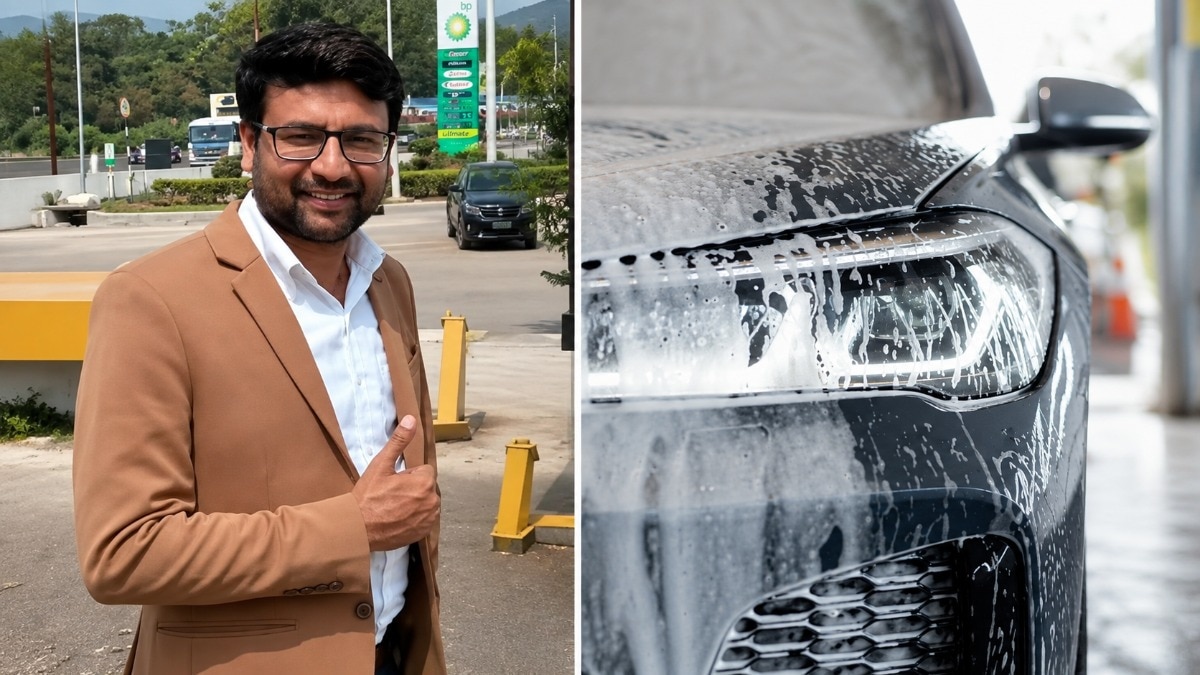 The Pune man's waterless car wash formula comprises plant extracts.  