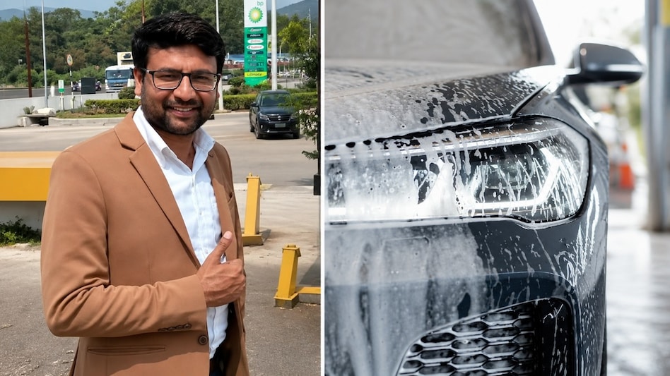 The Pune man's waterless car wash formula comprises plant extracts. The Pune man's waterless car wash formula comprises plant extracts.