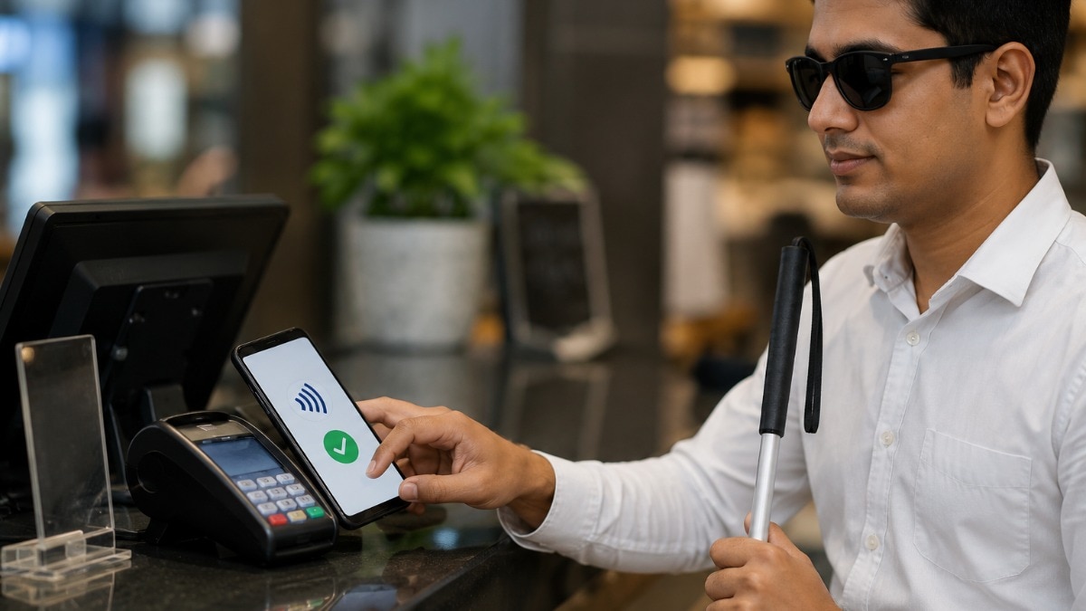 India's first RBI-compliant payment checkout designed for people who are blind or visually impaired,