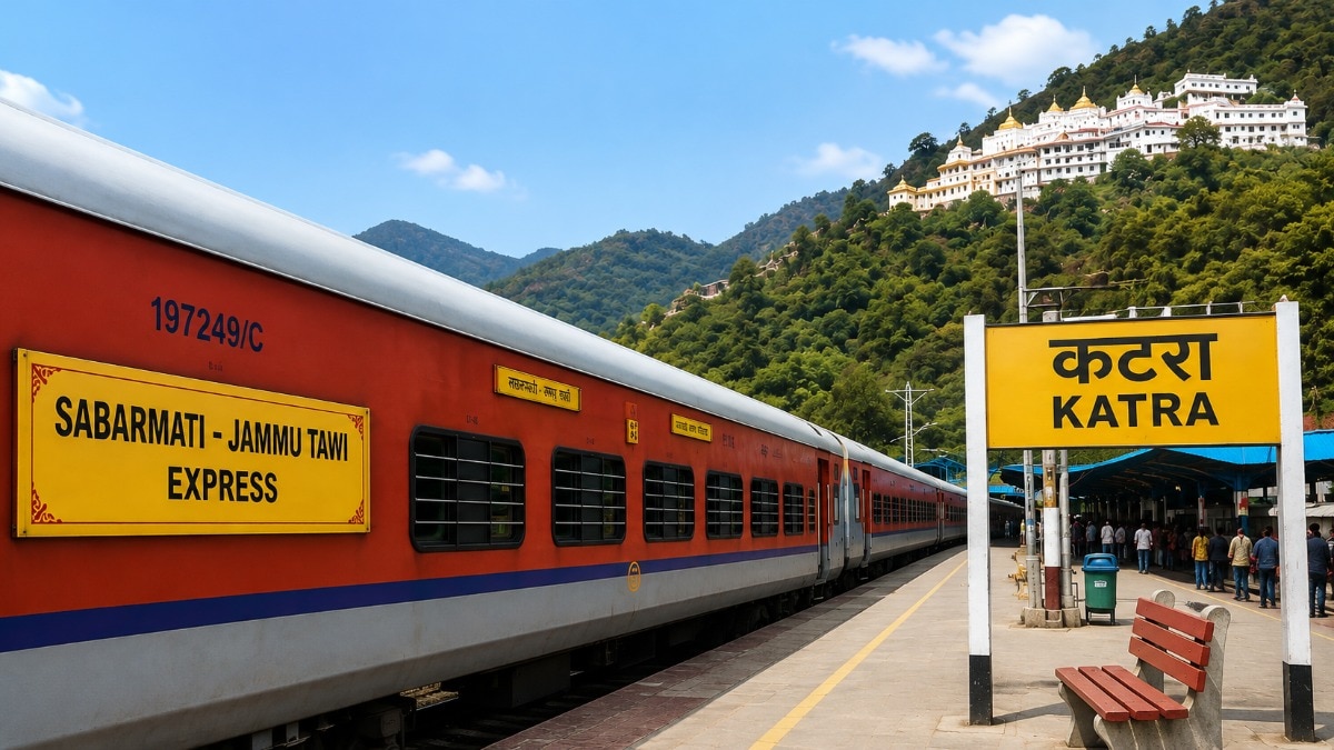 Big relief for Vaishno Devi pilgrims: Sabarmati Express to run directly till Katra (Image: AI generated)