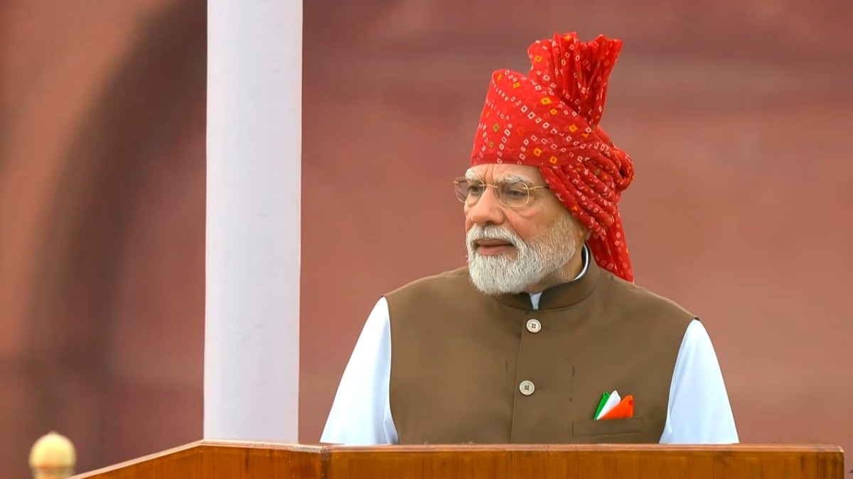 PM Modi at Red Fort