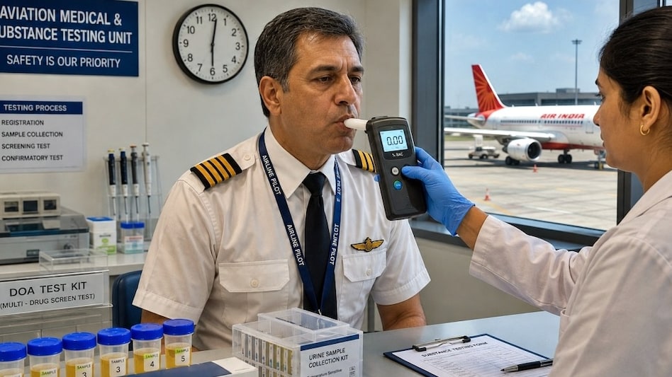 Two Air India pilots return non-negative drug tests Two Air India pilots return non-negative drug tests