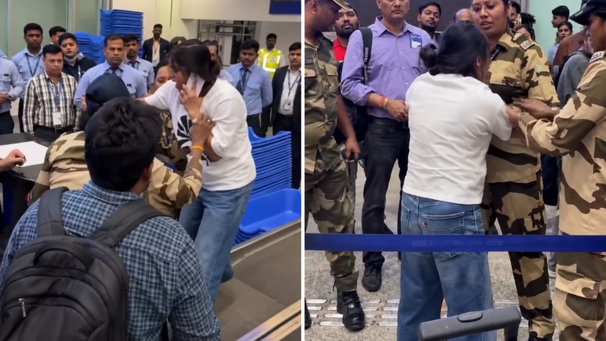 A video purportedly showing the passenger's behaviour at the airport surfaced on social media and quickly went viral. 