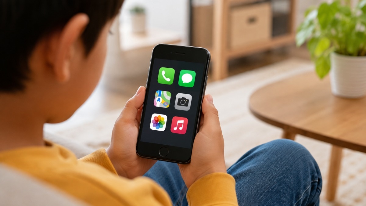 An old iPhone can become a controlled kids' phone using Apple's Assistive Access.
