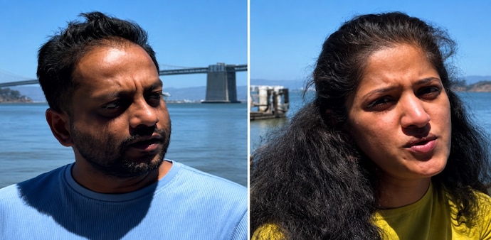 Two US-based Indians have sparked a conversation Two US-based Indians have sparked a conversation