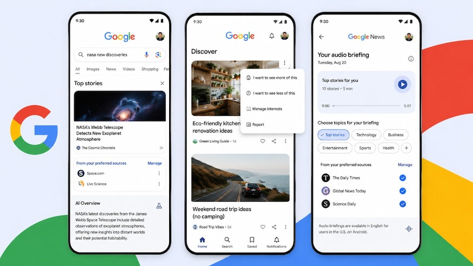 Google Empowers Users with Enhanced Personalization Features in Search and News