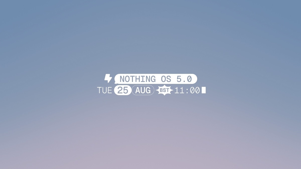 Nothing OS 5.0 update