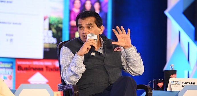 Amitabh Kant at the BT India@100 event on Friday Amitabh Kant at the BT India@100 event on Friday