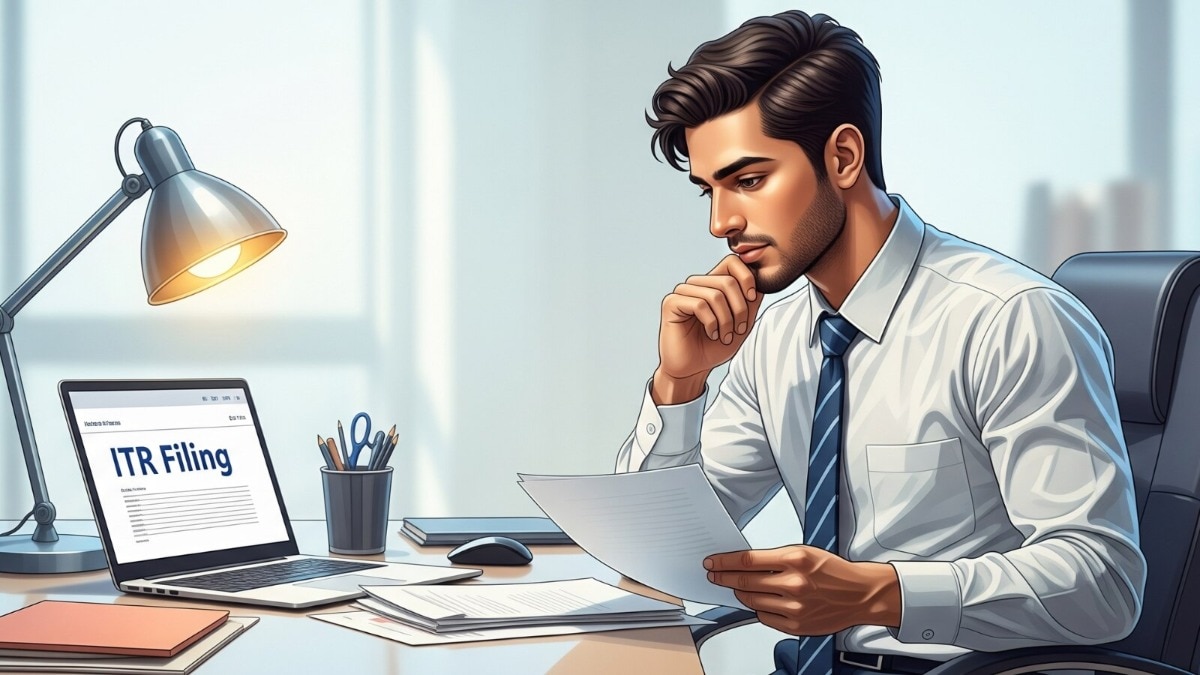 The salaried employee had earned ₹30.22 lakh and his employers had deducted TDS, with the details duly reflected in Form 26AS.