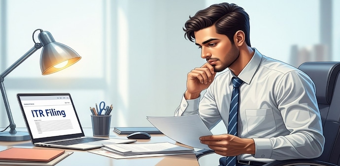 The salaried employee had earned ₹30.22 lakh and his employers had deducted TDS, with the details duly reflected in Form 26AS. The salaried employee had earned ₹30.22 lakh and his employers had deducted TDS, with the details duly reflected in Form 26AS.