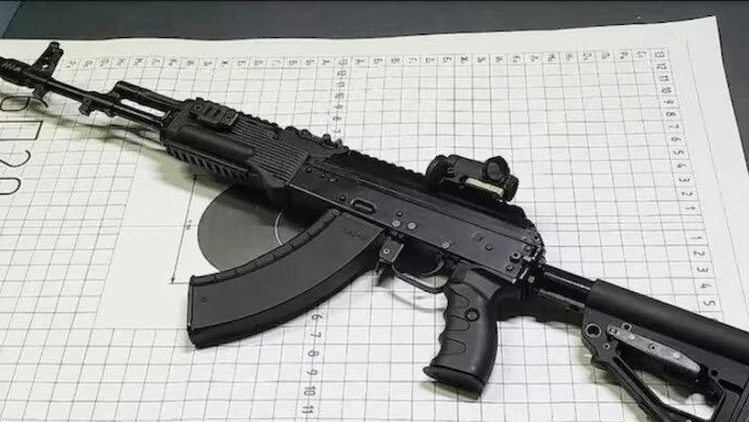 The facility is streamlining its operations, "moving towards a production rate of one AK-203 (Sher) every 100 seconds."