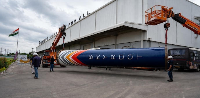 Second Vikram-1 rocket towards Sriharikota spaceport Second Vikram-1 rocket towards Sriharikota spaceport