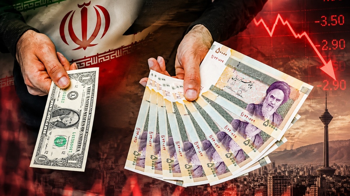 Iran’s rial crashes to record low: $1 now costs 2 million rial (Image: AI generated)
