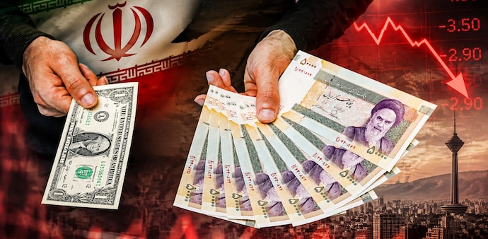 Iran’s rial crashes to record low: $1 now costs 2 million rial (Image: AI generated) Iran’s rial crashes to record low: $1 now costs 2 million rial (Image: AI generated)