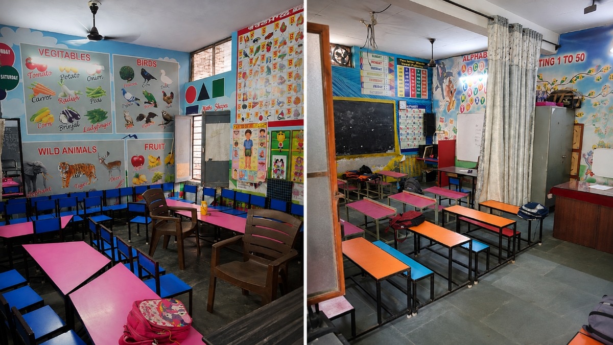 Punjab Education Minister Harjot Singh Bains had shared photographs of Government Primary School