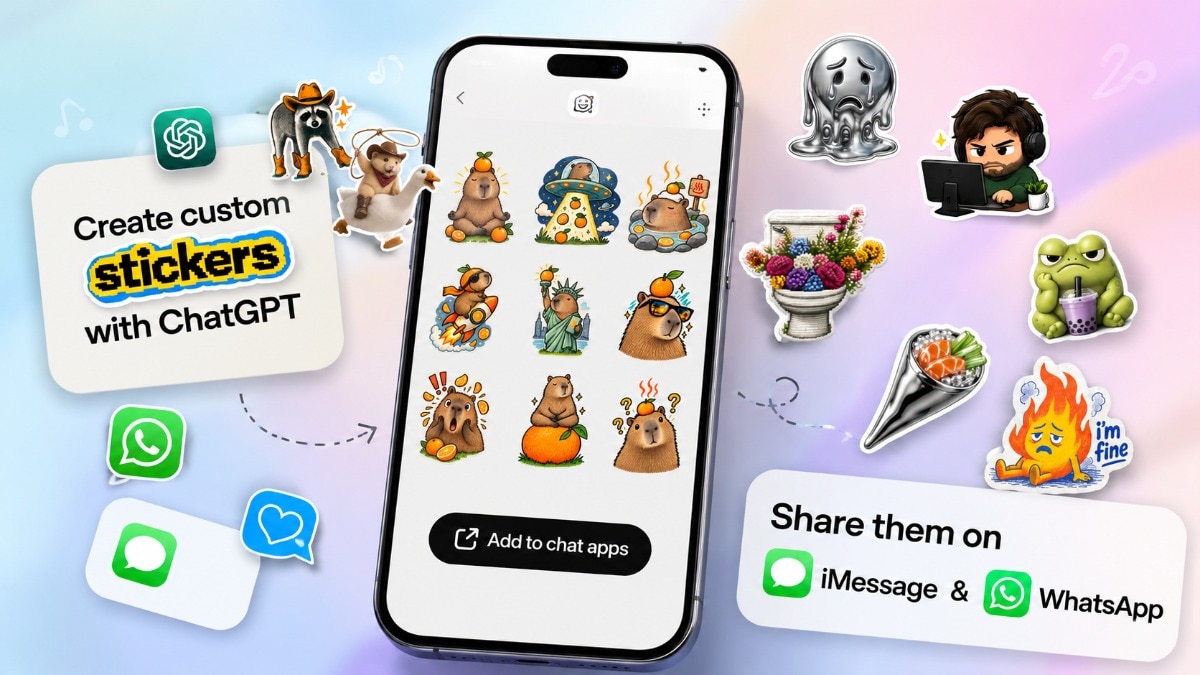 ChatGPT custom stickers
