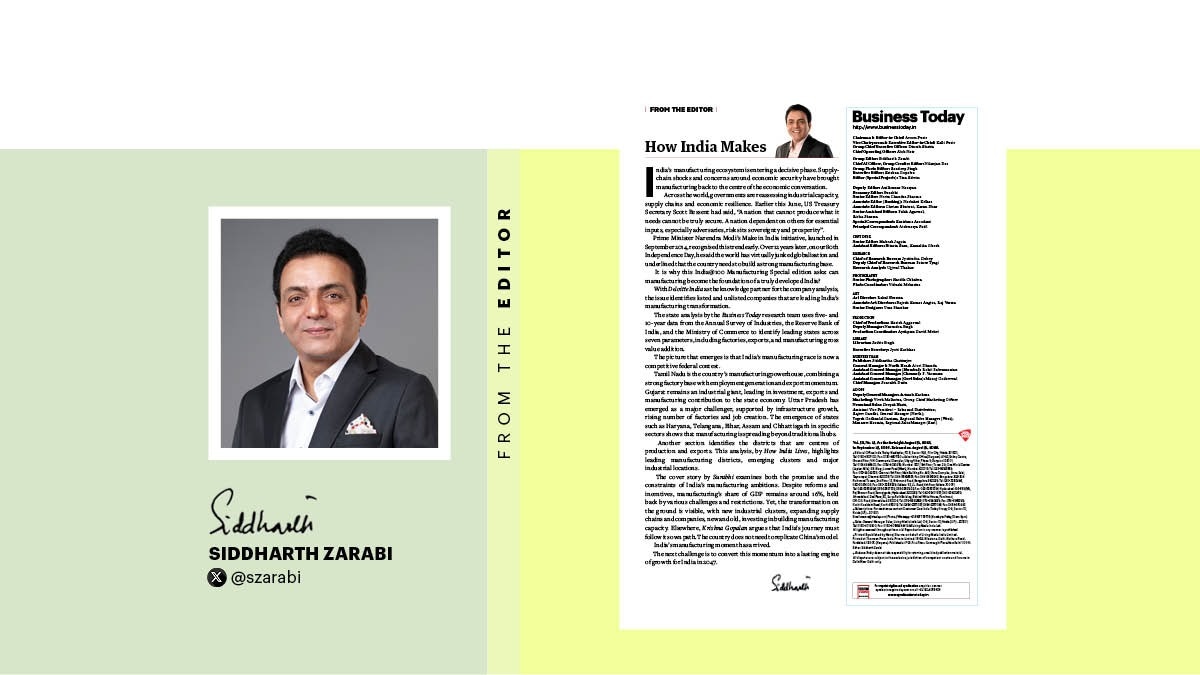 Behind the India@100 Manufacturing Special edition