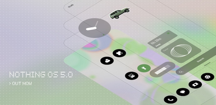Nothing OS 5.0 is rolling out in beta for eligible devices. Nothing OS 5.0 is rolling out in beta for eligible devices.