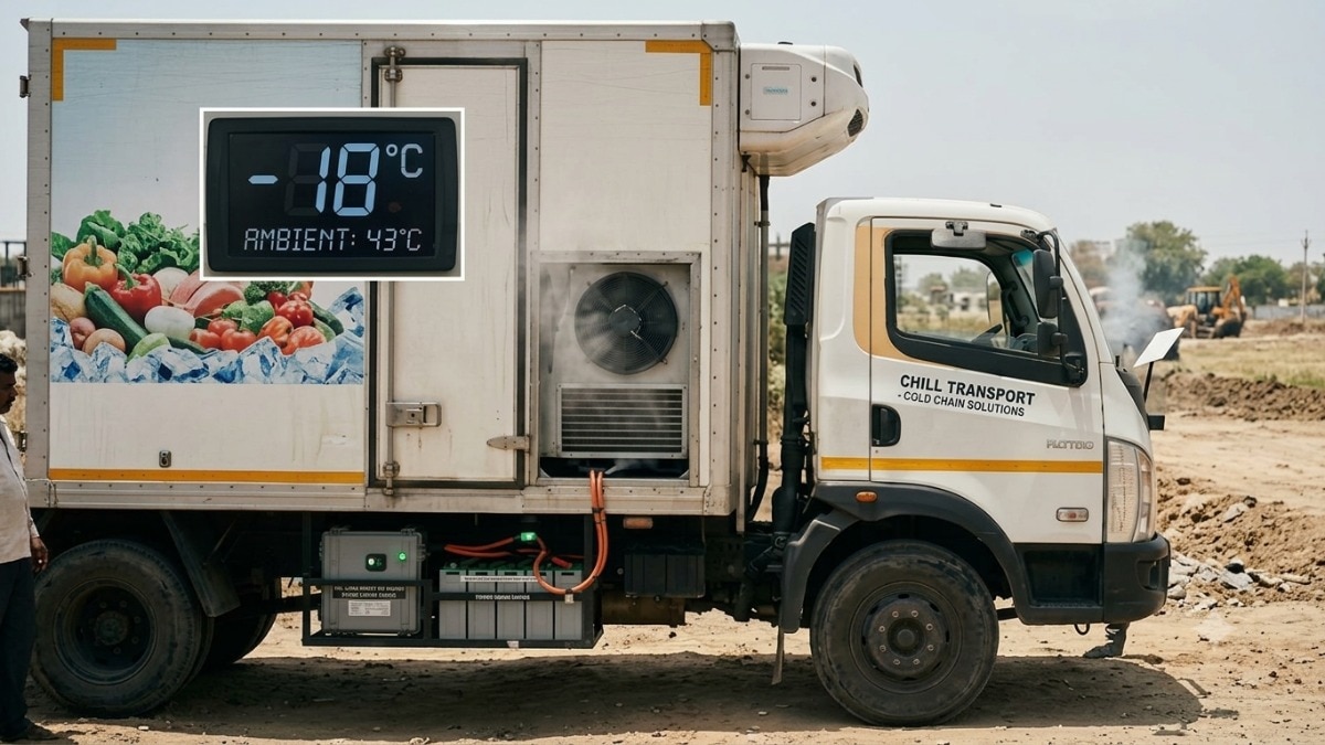 IIT Delhi graduate builds fridge that works without truck engine, saves diesel and cuts costs