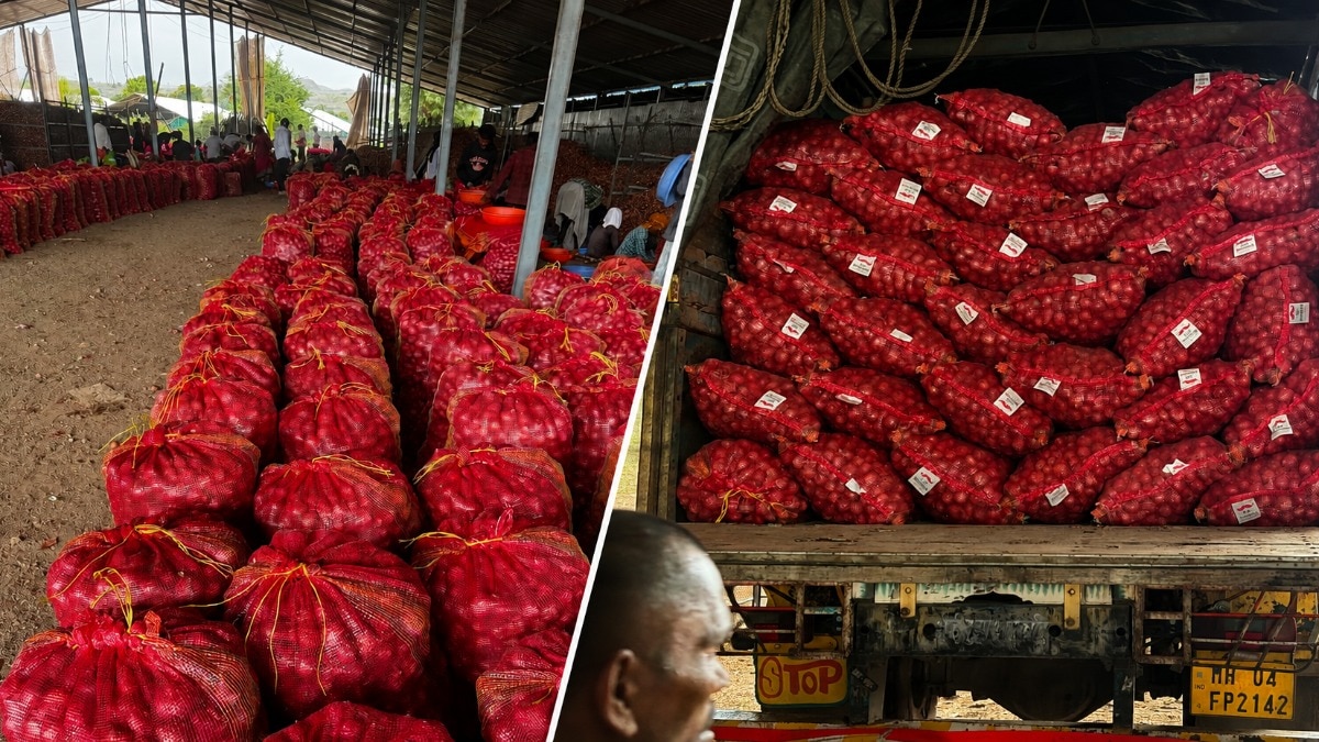 The first Kanda Express carrying onions has left Nashik for New Delhi, while more than 15 trucks are scheduled to transport consignments to over 10 destinations